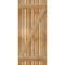 Ekena Millwork Spaced Board-n-Batten Shutters w/Z-Bar, Rough Sawn Western Red Cedar, 23W x 52H, PR RBS06Z23X052RWR - alternate 3